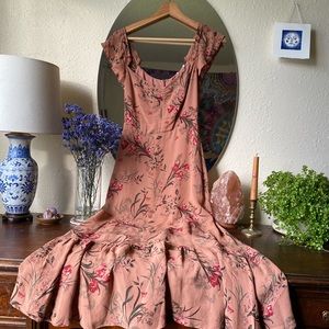 Reformation Butterfly Dress size 2 SOLD OUT floral pattern